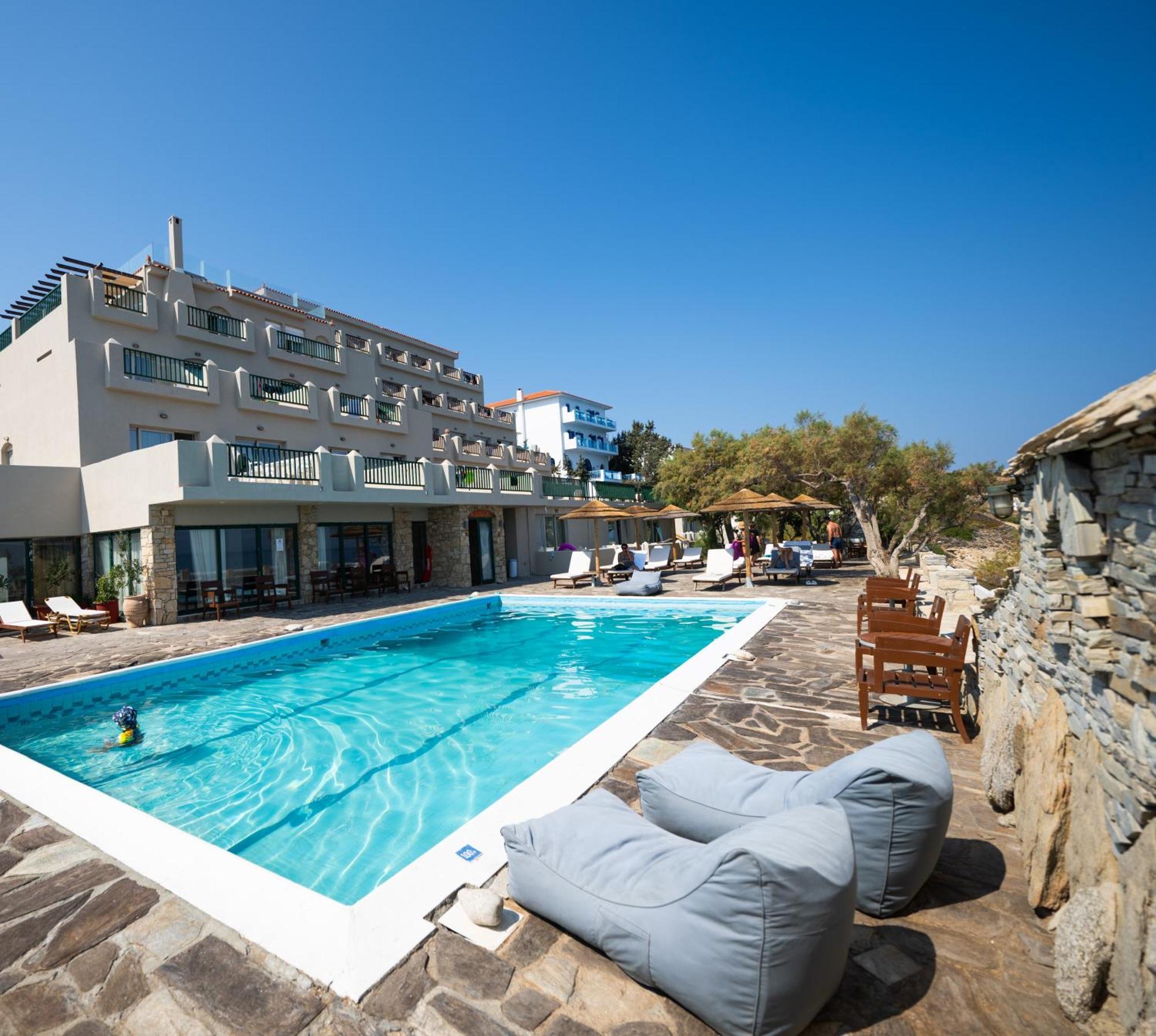 Cavos Bay Hotel & Studios 아르메니스티스 외부 사진